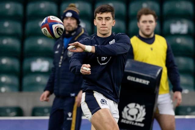 Cameron Redpath excelled on his international debut against England but injury ruled him out of the remainder of the Six Nations. Picture: Craig Williamson/SNS