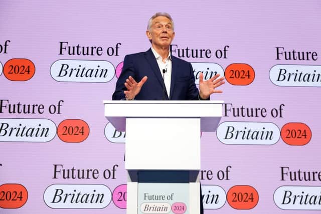 Former Labour prime minister Sir Tony Blair this week said limiting fossil fuels as part of the UK's drive towards net zero was 'doomed to fail'  (Picture: Dan Kitwood/Getty Images)