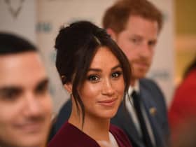 The Duchess of Sussex, who has invested in a start-up business which makes instant oat milk lattes.