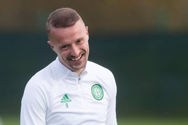 Celtic striker Leigh Griffiths,