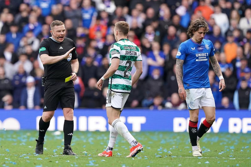 The Canadian was solid enough as he dealt with the highly-strung Fabio Silva before being booked just before the break for catching the Portuguese in the face. Conceded a penalty for fouling the same player - and was perhaps fortunate not to get a second yellow. Rangers' late leveller came down his side too. The weakest link in the Celtic defence. 5