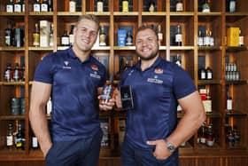 Pierre Schoeman, right, and Duhan van der Merwe have gone into the whisky business together. (Photo by Mark Scates / SNS Group)