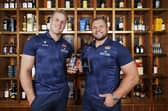 Pierre Schoeman, right, and Duhan van der Merwe have gone into the whisky business together. (Photo by Mark Scates / SNS Group)