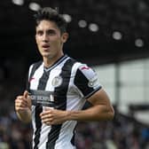 Dundee United are closing in on a loan move for Wigan midfielder Jamie McGrath, formerly of St Mirren. (Photo by Ross MacDonald / SNS Group)