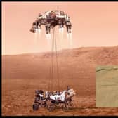 Nasa's Curisoity rover drilled sites on the Martian surface in 2020 named Edinburgh and Glasgow.