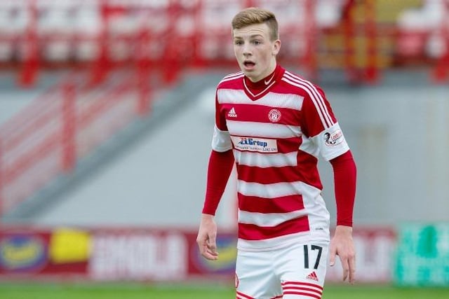 The young midfielder made the step into Hamilton's first-team in 2017, making his first-team debut in the league after establishing his role in the Accies under-20s.