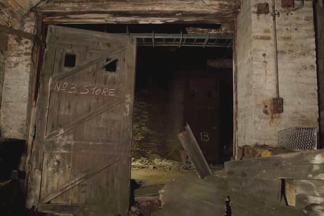A storage area of the vaults under Waverley Station. Picture: BrownBob/The Architecture The Railways Built is Tuesdays 8pm on Yesterday and UKTV Play