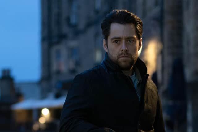 Richard Rankin plays detective sergeant John Rebus in the new BBC TV series. Picture: Mark Mainz