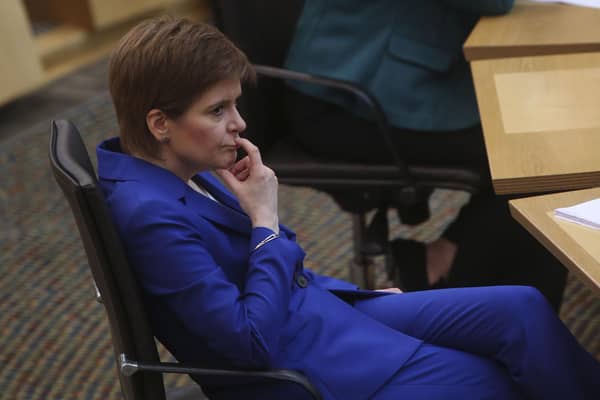 Nicola Sturgeon’s fear that coming out of lockdown will be harder than going in has a ring of truth, says Joyce McMillan (Picture: Fraser Bremner/Scottish Daily Mail/PA Wire)