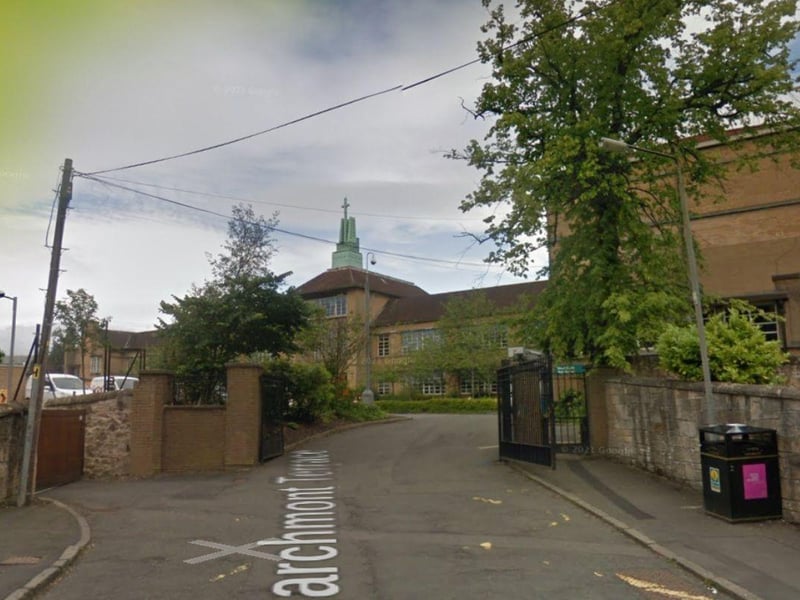 At Notre Dame High School, in Glasgow City, 60 per cent of pupils left with at least five Highers in 2022. This is 16 percentage points better than its virtual comparator.