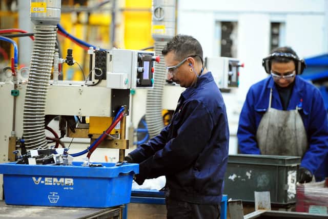 The manufacturing production sector continued to face challenges.
