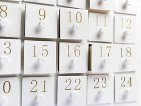 Advent calendars are now a traditional way to count down to Christmas.