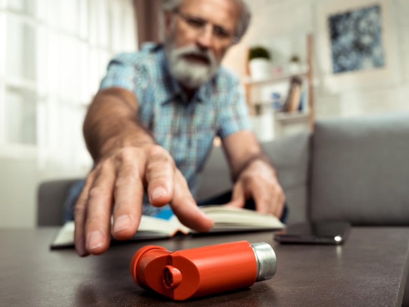 According to the Scots Language website a “gluff” is a “fright; inhalation of air”. So, if you’re ever out your puff (out of breath) you could benefit from a gluff.