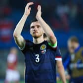 Scotland's captain Andy Robertson. (Photo by Alan Harvey / SNS Group)