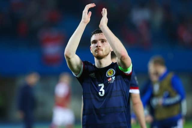 Scotland's captain Andy Robertson. (Photo by Alan Harvey / SNS Group)