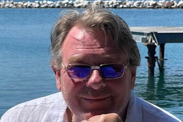 Peter Barber lives on the Greek island of Evia, which suffered wildfires in 2022, forcing tourists to be evacuated.
