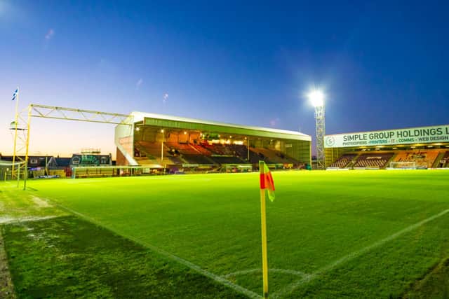 A general view of Motherwell's Fir Park stadium