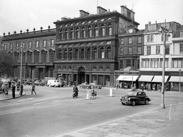 Situated at the foot of the Mound, the Life Association of Scotland Building was regarded by many as an architectural masterpiece. Its demolition in 1968 caused uproar among conservationists.