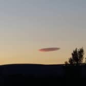 Could this be a UFO? Pic: Contributed