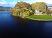 Dumbarton Rock was once the heart of the kingdom of Alt Clut, whose people spoke a language similar to old Welsh. Picture: Shutterstock