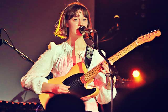 Kindelan – full name Laura Kindelan on stage as the support act.