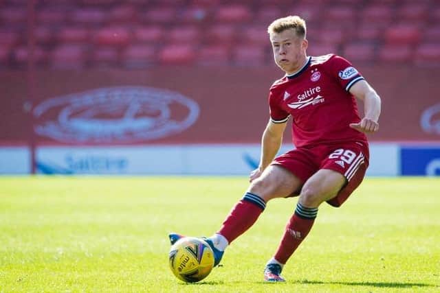 Connor Barron in action for Aberdeen (Photo by Ross Parker / SNS Group)