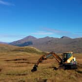Peatland restoration work is being scaled up at Loch Lomond and the Trossachs National Park in a bid to tackle climate change