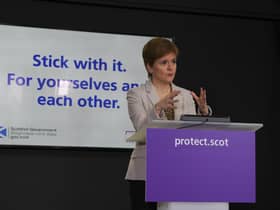 Nicola Sturgeon made the announcement today.