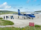Barra's beach runway: famous but not unique in Scottish aviation history. One on Harris was in regular use in the late 1960s PIC: Stefan Auth/imageBROKER/Shutterstock