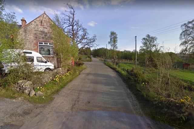 Foxhole, near Kiltarlity, was the scene of the robbery.