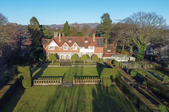 What is it? A magnificent six-bedroom Edwardian pile designed by renowned Scottish architect William Leiper and built at the turn of the 20th Century. The 7,800sq ft home proudly displays delightful period features throughout, and offers a degree of exclusivity – its current owners are only the second family to reside at the address.