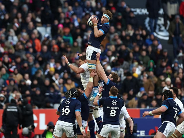 A bit sloppy with pass to Duhan van der Merwe when the winger looked in a good position to score but rallied the troops impressively after difficult start. 7
