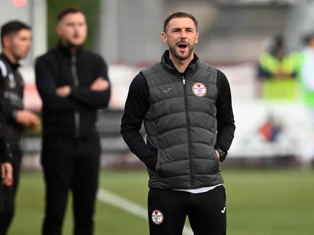 Kelty Hearts manager Kevin Thomson.