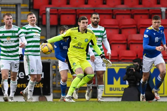 Vasilis Barkas has fallen down the pecking order at Celtic.