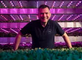 The IGS boss believes more of our food must be grown far closer to home, in ways that reduce emissions, which 'cannot be done with traditional methods alone'. Picture: Duncan McGlynn.