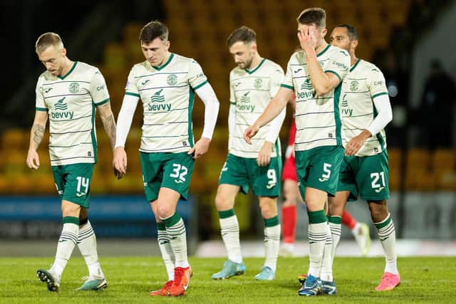 The Hibs players knew their display against St Johnstone was nowhere near good enough.