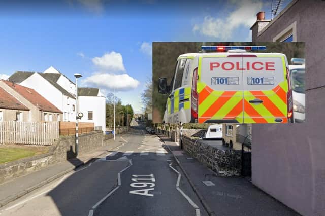Police were called to a property on Douglas Road.