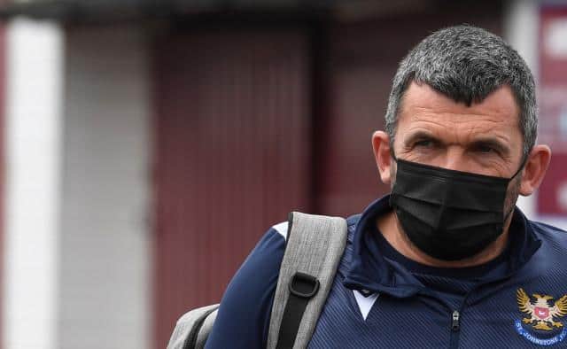 St Johnstone manager Callum Davidson. (Photo by Mark Scates / SNS Group)