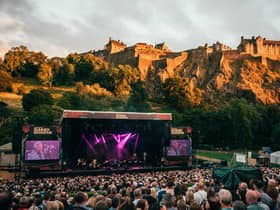 The Edinburgh Summer Sessions were launched in West Princes Street Gardens in 2018. Picture: DF Concerts