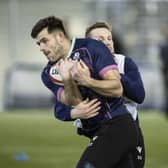 Blair Kinghorn has rejoined Scotland for training after his knee injury.