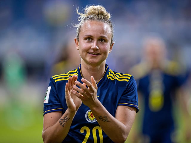 Another one who tried hard and stuck to her task, but wasn't able to influence the game for Scotland due to a solid Irish back line.
