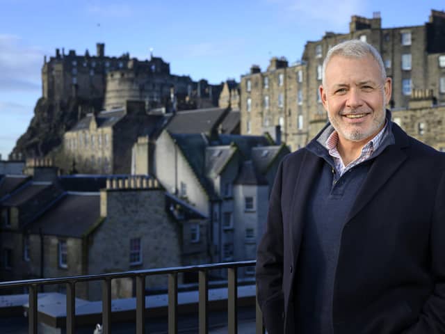 Jason Barrett has been appointed chief executive of the Royal Edinburgh Military Tattoo. Picture: Ian Georgeson