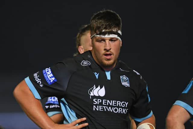 Tighthead prop Murphy Walker has signed his first pro deal with Glasgow Warriors. (Photo by Ross MacDonald / SNS Group)