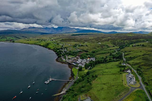 Carbost on the Isle of Skye, where the community has saved its shop from closure after buying it over themselves. PIC: PaulT/Creative Commons.