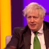 Boris Johnson discusses the Partygate scandal that ended his term as Prime Minister in an interview with Nadine Dorries on her Friday night programme on Talk TV.