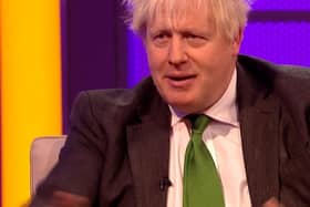 Boris Johnson discusses the Partygate scandal that ended his term as Prime Minister in an interview with Nadine Dorries on her Friday night programme on Talk TV.