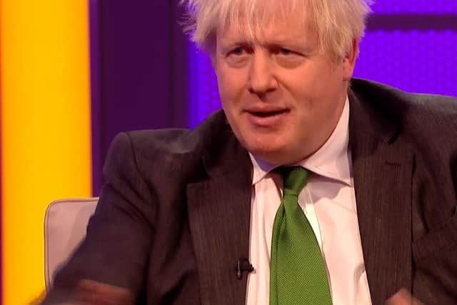 Boris Johnson discusses the Partygate scandal that ended his term as Prime Minister in an interview with Nadine Dorries on her Friday night programme on Talk TV.