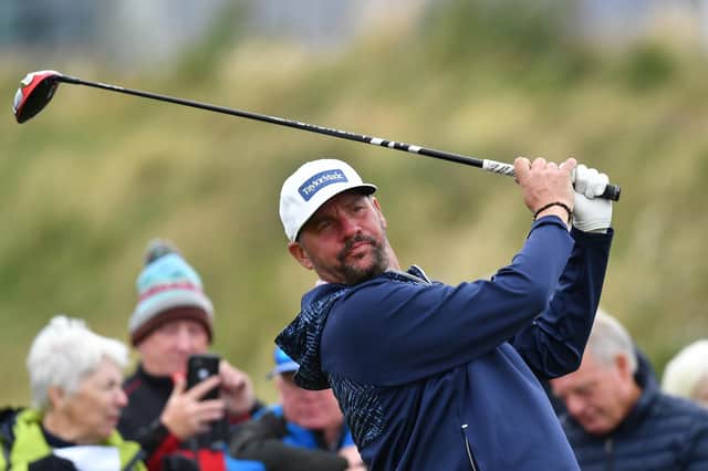Michael Block reckoned he'd hit lots of good shots at Dundonald Links but was frustrated by his scoring in The Open Final Qualifying at the Ayrshire venue. Picture: Mark Runnacles/R&A/R&A via Getty Images.