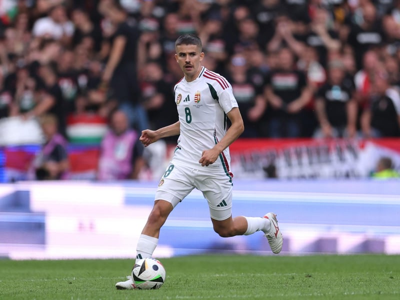 The midfielder, who plays his club football with Pisa in Serie B, has started both of Hungary's matches so far.