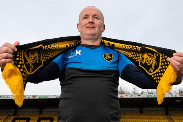 Martindale was appointed Livingston manager in December 2020. (Photo by Ross MacDonald / SNS Group)